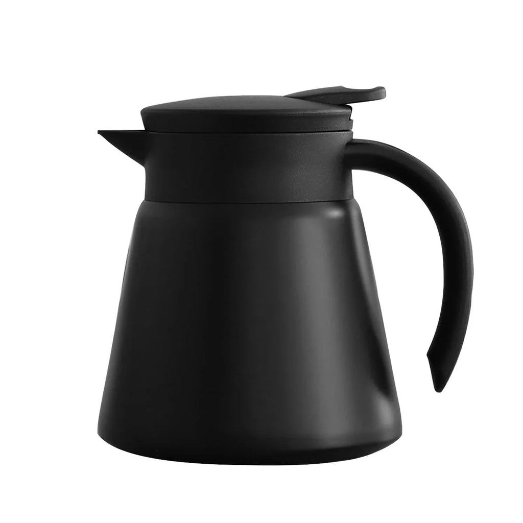 ThermoBrew Caraffa Isolante | Acciaio Inossidabile 304 | A Doppia Parete & Isolamento Vacuum | 6h Caldo / 12h Freddo | 0,5 L