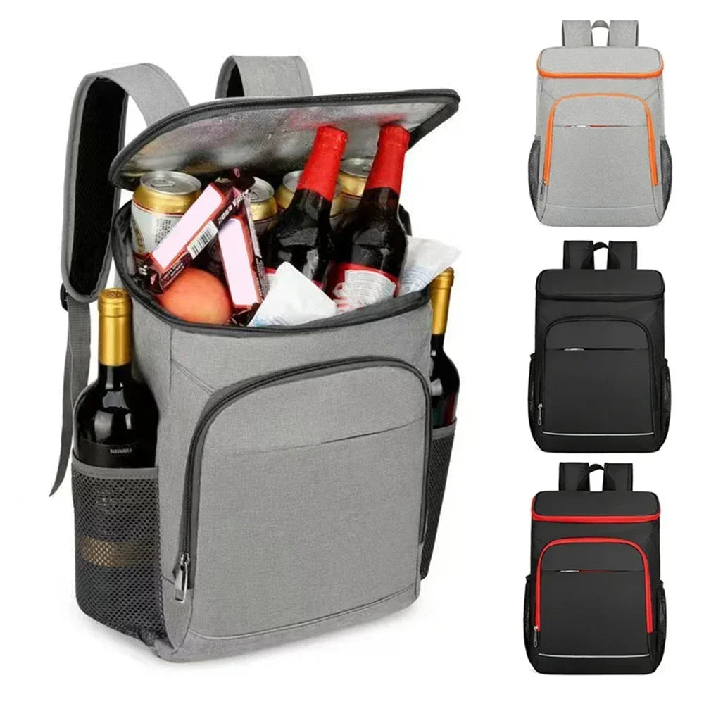 FrostoPak Zaino Termico 30L | Impermeabile & Isolato | Per Campeggio, Escursionismo & Picnic | Tessuto Oxford