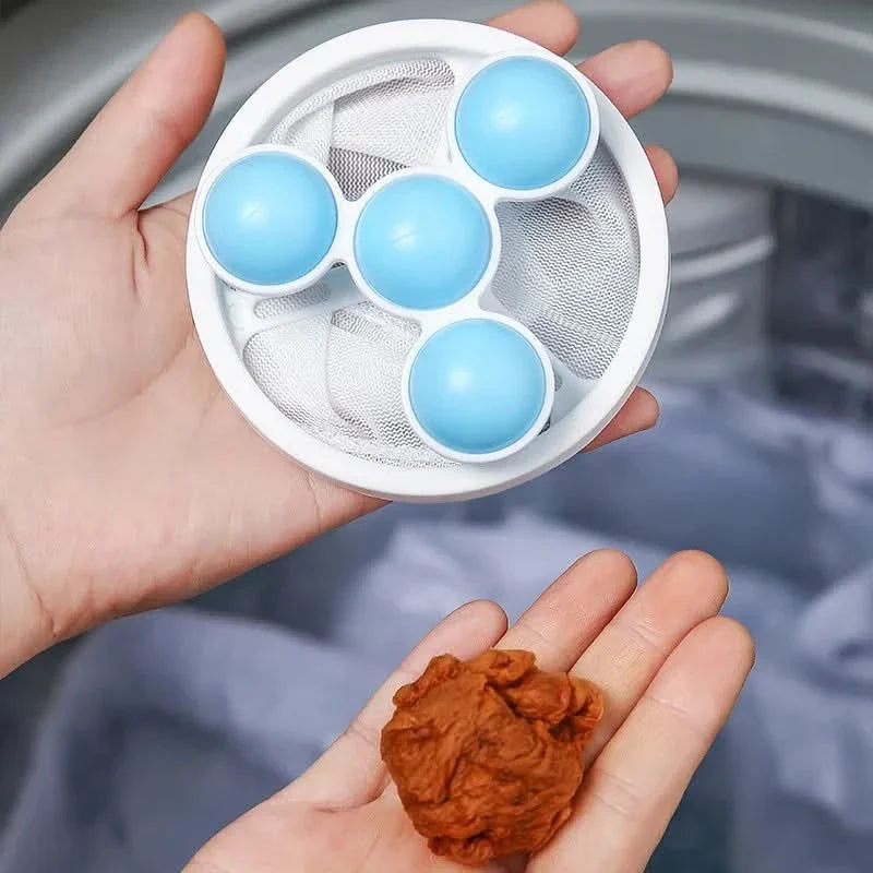 Filtro anti-capelli, peli e residui per lavatrice