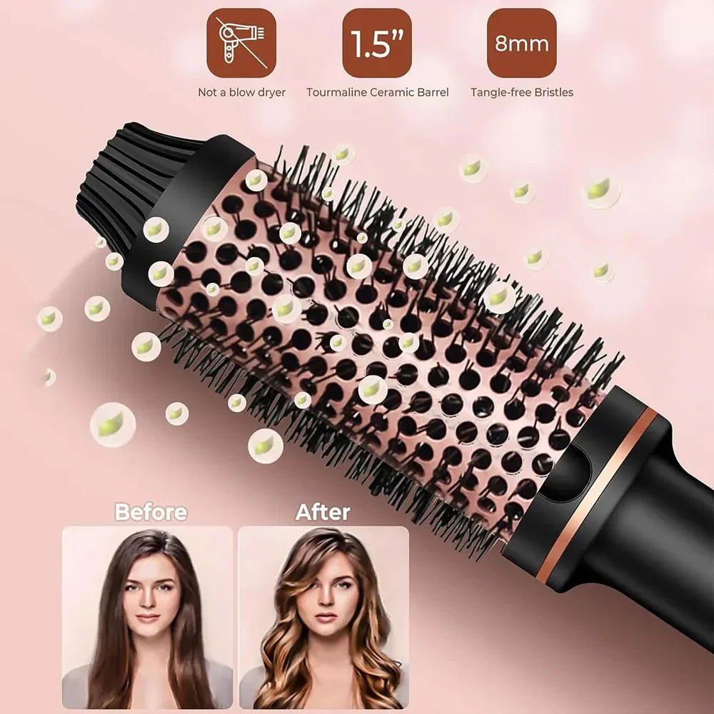 Stylique 3-in-1 Piastra per Capelli e Ferro Arricciacapelli | Lisciare, Onde, Volume | Spazzola Antiscottatura