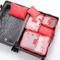 Set di Organizer per Valigia ReiseLina | 6 pezzi | Impermeabile e Salvaspazio | In Tessuto Oxford