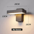 Lampada da Parete Esterna VarioLux | Sensore di Movimento & IP65 | Orientabile | 30–50 cm