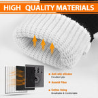 ThermaGrip Guanto da Grill Resistente al Calore | Silicone & Cotone | Antiscivolo & resistente al fuoco fino a 800 °C | Per Grill, Forno & BBQ | 1 pezzo
