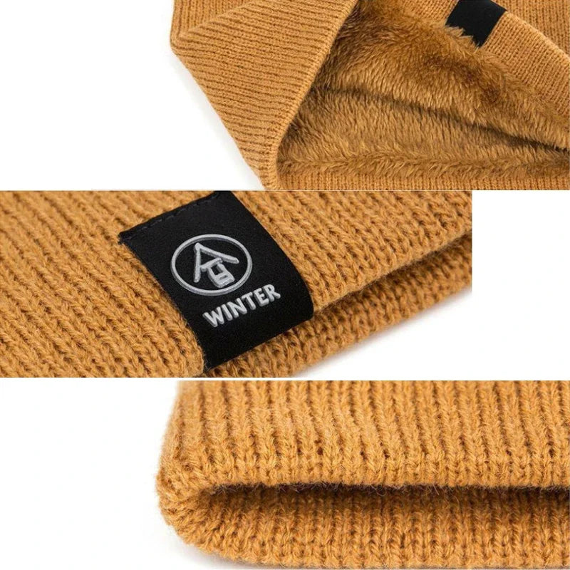 ThermoKnit Pro | Sciarpa a tubo termica con fodera in fleece | Impermeabile al vento e traspirante | Protezione multifunzionale regolabile per il collo per donne e uomini
