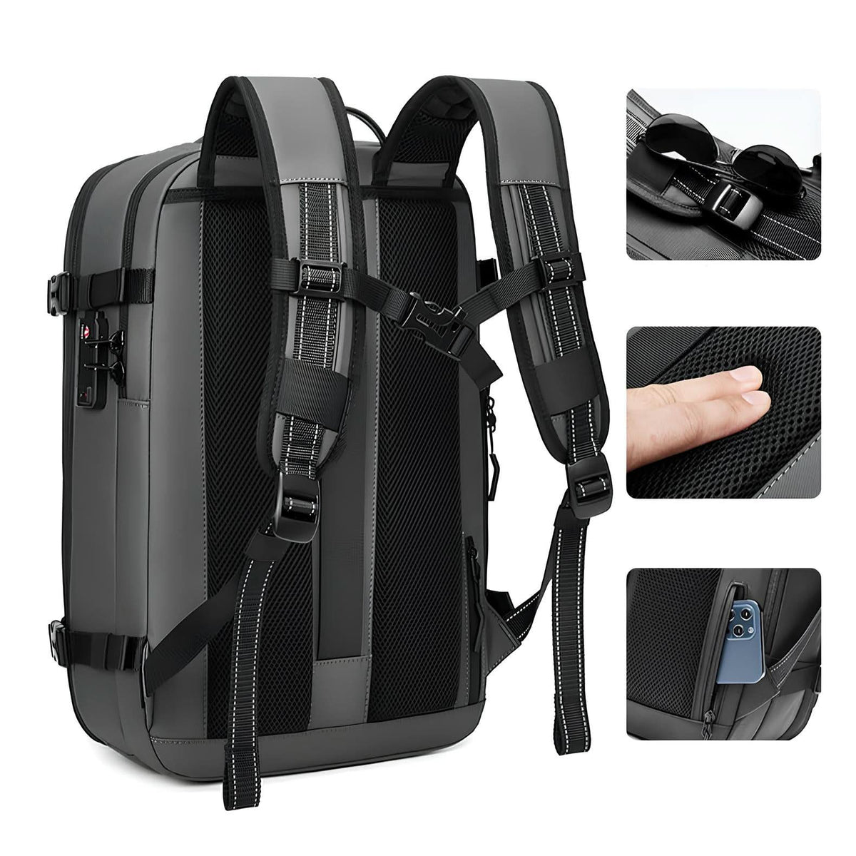 Zaino da viaggio | Borsa versatile per viaggi senza problemi