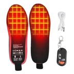 Sole riscaldabili WarmStep Pro | Ricaricabili con telecomando | 3 livelli di riscaldamento | Tagliabili | Scaldapiedi elettrici per inverno e attività all'aperto