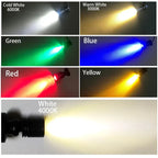 Mini LED Spot LuxoDot | 1W/3W | Spot USB per vetrine e decorazioni | Bianco caldo e freddo | Involucro in alluminio