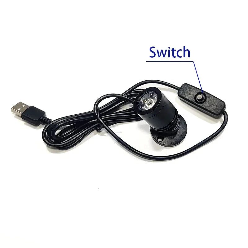 Mini LED Spot LuxoDot | 1W/3W | Spot USB per vetrine e decorazioni | Bianco caldo e freddo | Involucro in alluminio