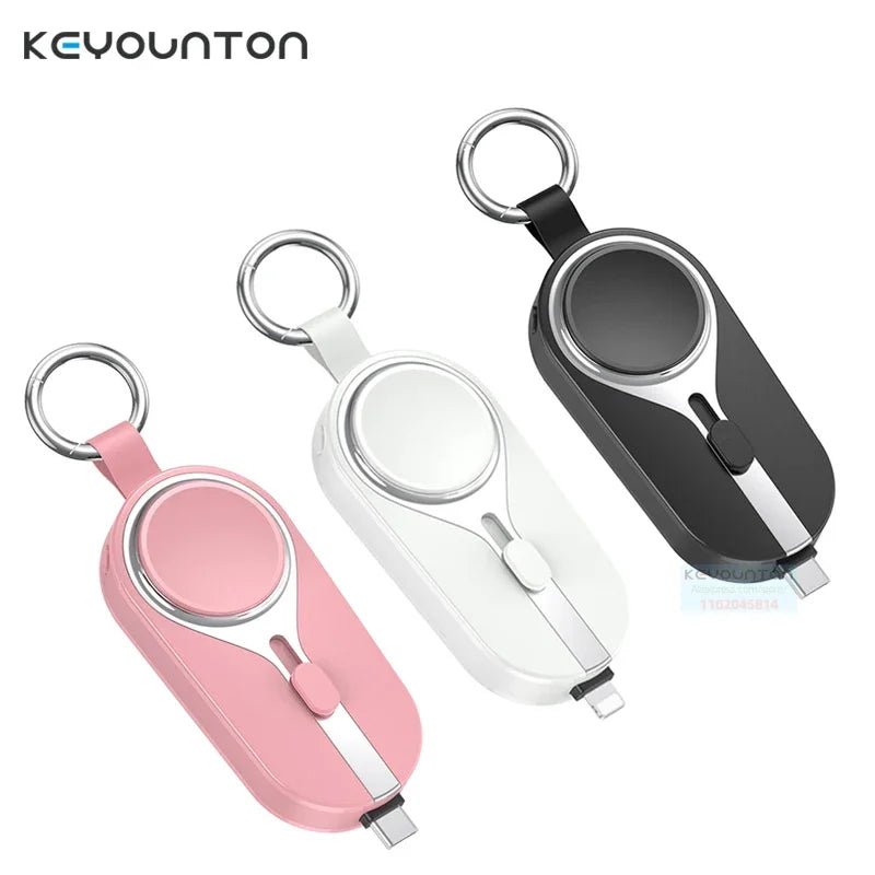 (1+1 GRATIS) Powerbank Portatile per Iphone, Apple Watch e Android