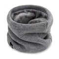 ThermoKnit Pro | Sciarpa a tubo termica con fodera in fleece | Impermeabile al vento e traspirante | Protezione multifunzionale regolabile per il collo per donne e uomini