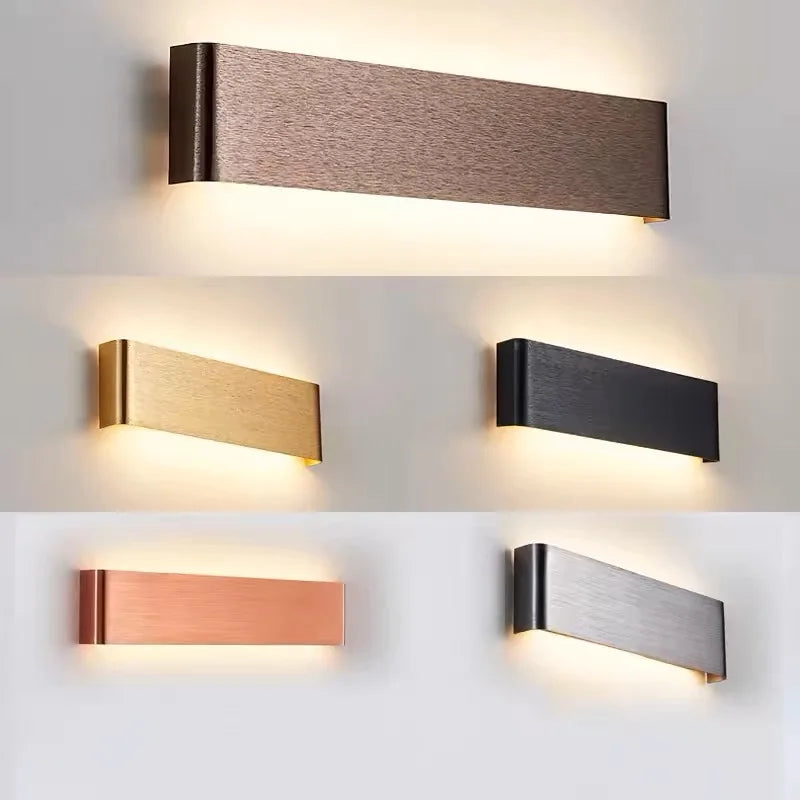 LumiEra Moderna Applique LED | Design Elegante | Luce Calda per Camera da Letto, Corridoio e Bagno