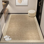 DOORCOUTURE – Tappeto d'Ingresso Vintage Antiscivolo per Pavimenti Puliti e Confortevoli
