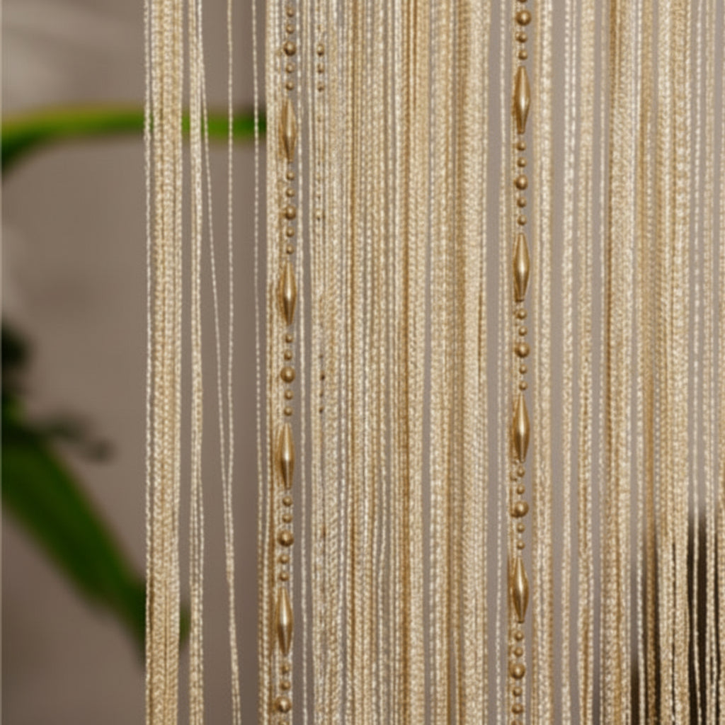 PEARLBAMBOO – Tenda Decorativa in Perline di Bambù per Privacy alla Porta con Stile