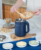 Mahlwert Pro Macina Elettrica per Cereali | Per Farina, Semi & Fagioli | Macinatura Fresca con un Pulsante | Compatta & Potente