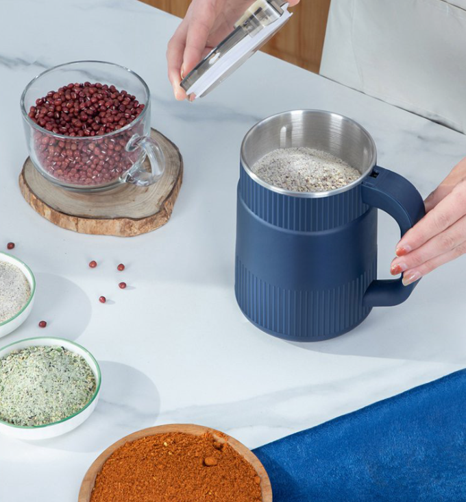 Mahlwert Pro Macina Elettrica per Cereali | Per Farina, Semi & Fagioli | Macinatura Fresca con un Pulsante | Compatta & Potente