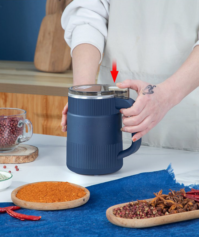 Mahlwert Pro Macina Elettrica per Cereali | Per Farina, Semi & Fagioli | Macinatura Fresca con un Pulsante | Compatta & Potente