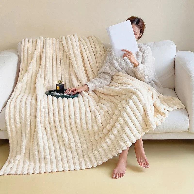 WavePlush - Morbida e calda coperta per coccole a casa