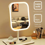 Specchio da Trucco LED Lumiéra | 3 Colori di Luce | Controllo Touch | Design Moderno