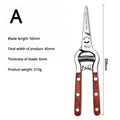 TreeGrip 20 | Forbice da giardino con manico in legno | 20 cm | Acciaio al carbonio forgiato | Per rami e alberi da frutto