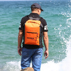 Zaino Impermeabile AquaDryX 25L | Sacco a Pelo Galleggiante | Rolltop & Traspirante | Ideale per Kayak, Trekking & Outdoor