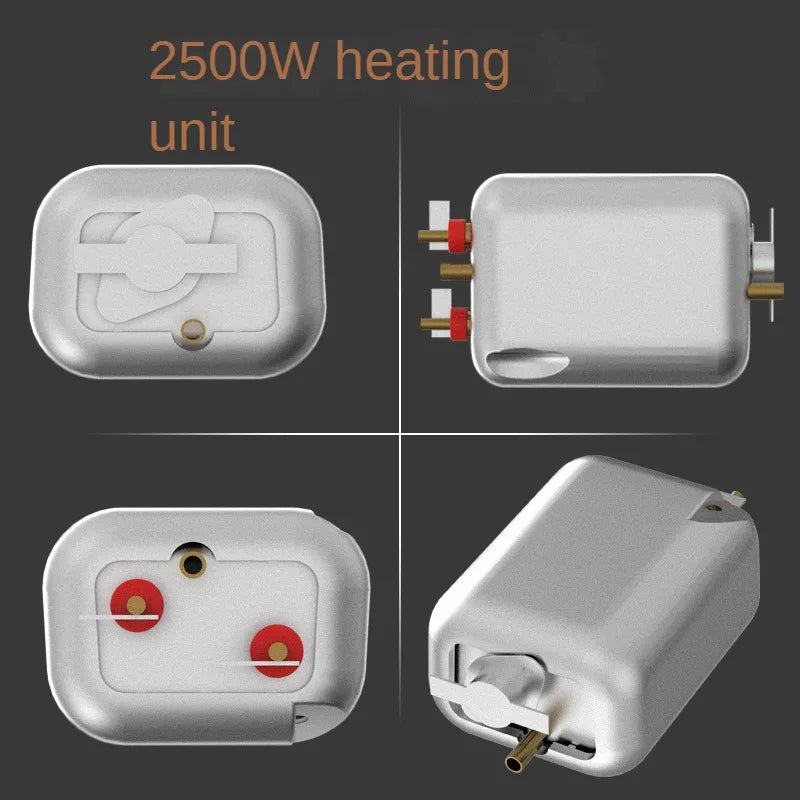 Pulitore a vapore STEAMVOLT | 2500W Alta pressione | 3 Bar di potenza vapore | Per cucina, bagno e casa