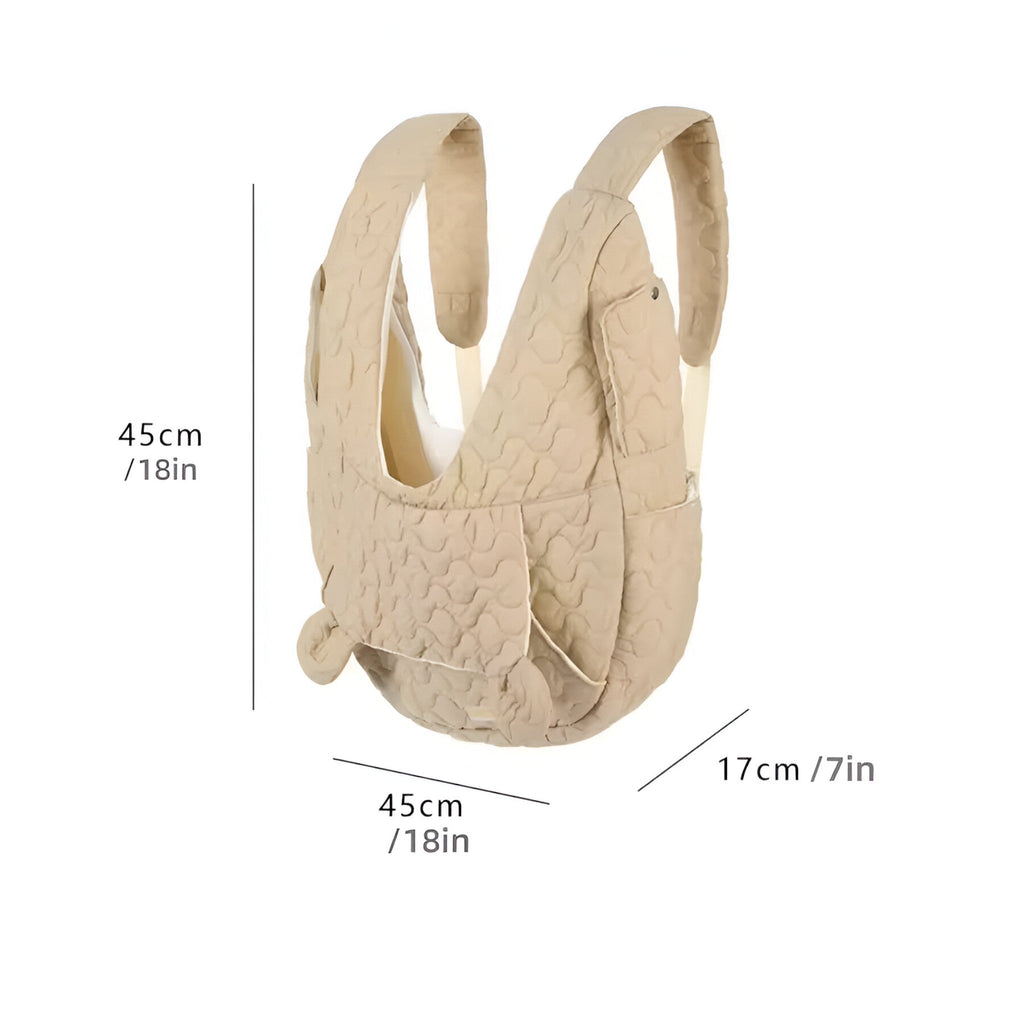 Pawrello Borsa per Animali Domestici fino a 10 kg | Impermeabile e Confortevole | Per Gatti e Cani Piccoli | Con Spallacci Ergonomici