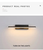 AuroLite Lampada da Parete LED Regolabile | Angolo di Rotazione di 330° | Design Moderno per Camera da Letto e Soggiorno | Alluminio