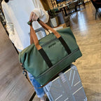 Borsa da viaggio VOLARIS Fitness | Grande capacità | Separazione asciutto-bagnato | Borsa a mano e a spalla per donne