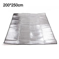 Isomatte ThermaFoil Pro | Ultraleggero & Impermeabile | Riflettente al Calore | Per Campeggio & Outdoor | 25 mm Spesso