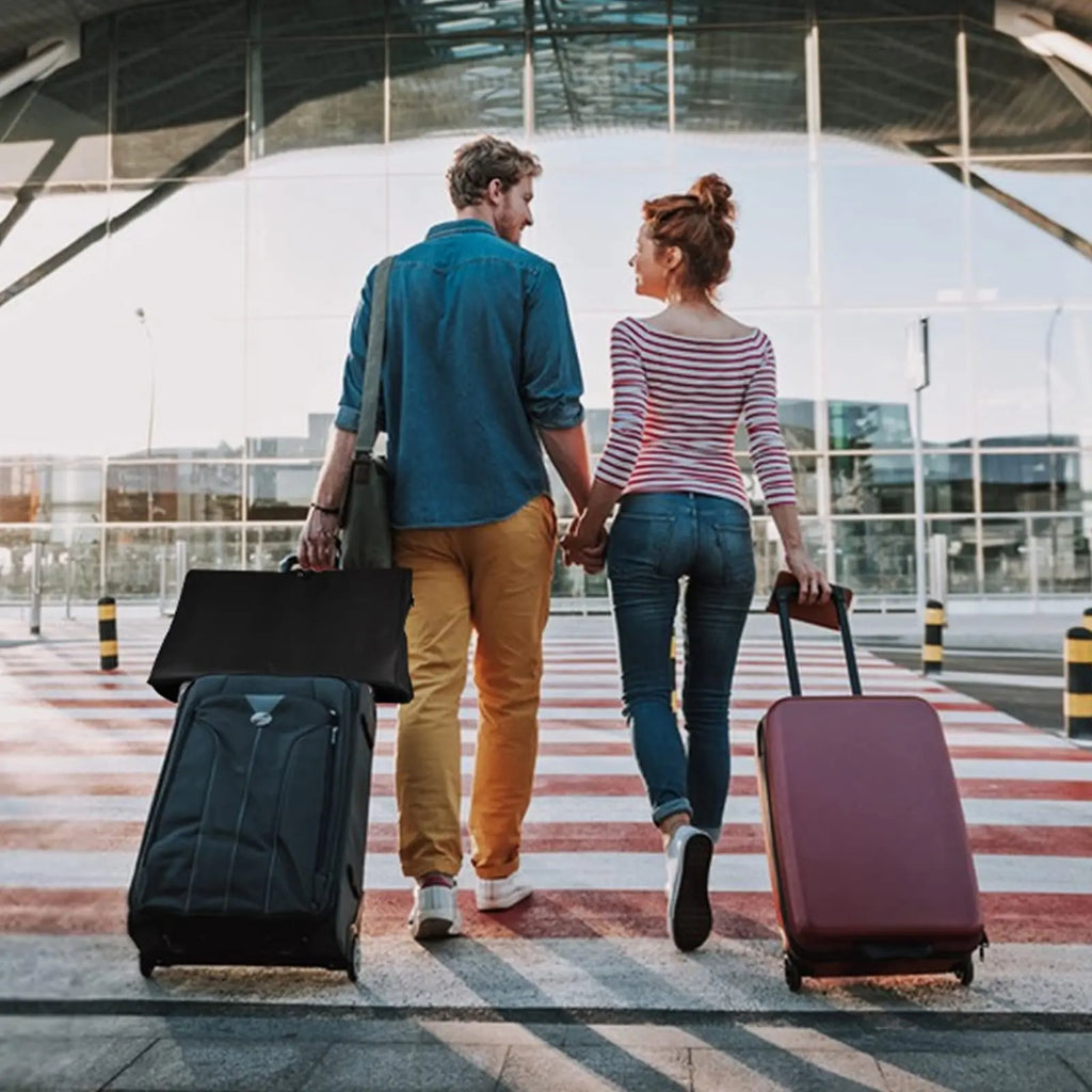ReiseKleider Sacco per abiti da viaggio | Zip doppio lato & Tasche XXL | Traspirante & Trasparente | Organizer per abiti appesi da 43 pollici
