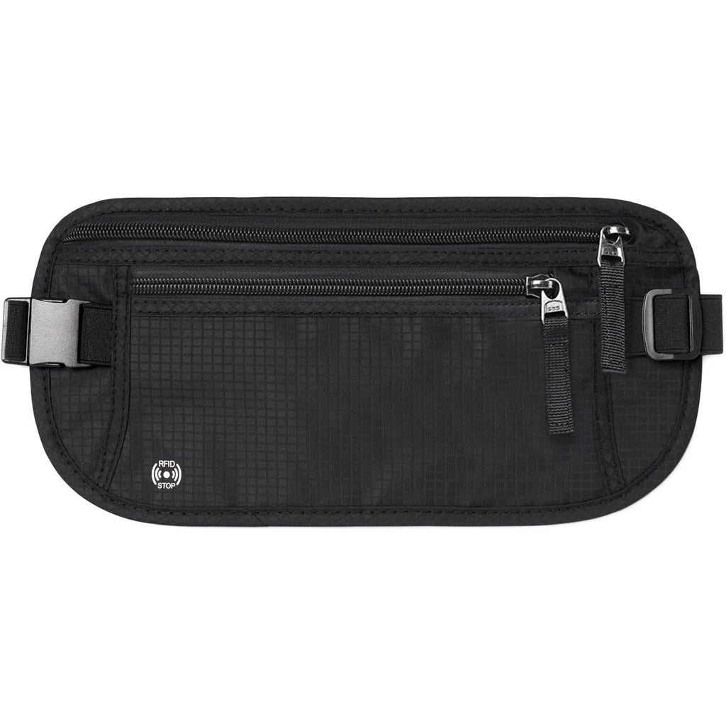SafeTraveler Marsupio | Protezione RFID | Tasca di sicurezza nascosta | Per donne e uomini