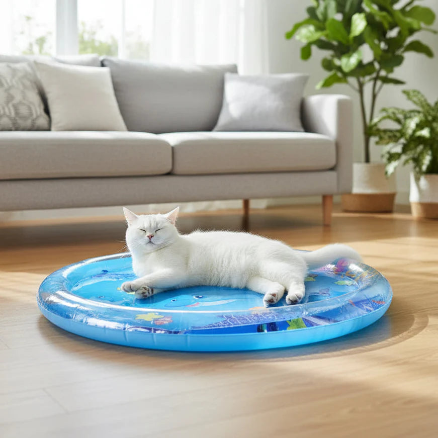COOLPET - Letto d'Acqua Non Tossico per Cani e Gatti per il Sollievo dal Caldo