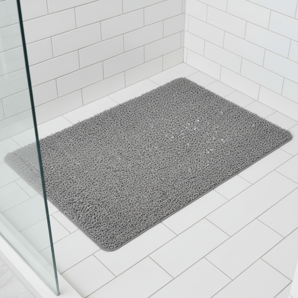 FLOORSAFE - Tappetino da Doccia Resistente alla Muffa Morbido e a Asciugatura Rapida