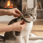 MEOWLOC - Collare GPS per gatti progettato per il monitoraggio della posizione in tempo reale e la sicurezza degli animali domestici