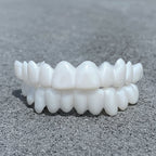 ORALUXE - Protesi dentali estetiche riutilizzabili con lenti dentali bianche per un sorriso luminoso, dall'aspetto naturale e sicuro