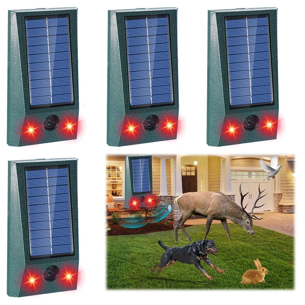 SONICGUARD - Repellente per Uccelli a Ultrasuoni Solare con Rilevamento di Movimento