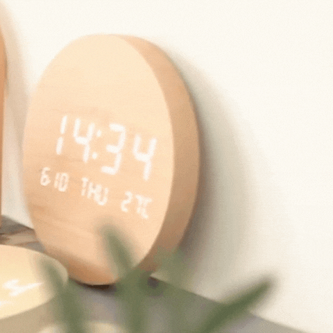MODCLOCK - Orologio da Parete Digitale Minimalista Scandinavo Elegante e Moderno