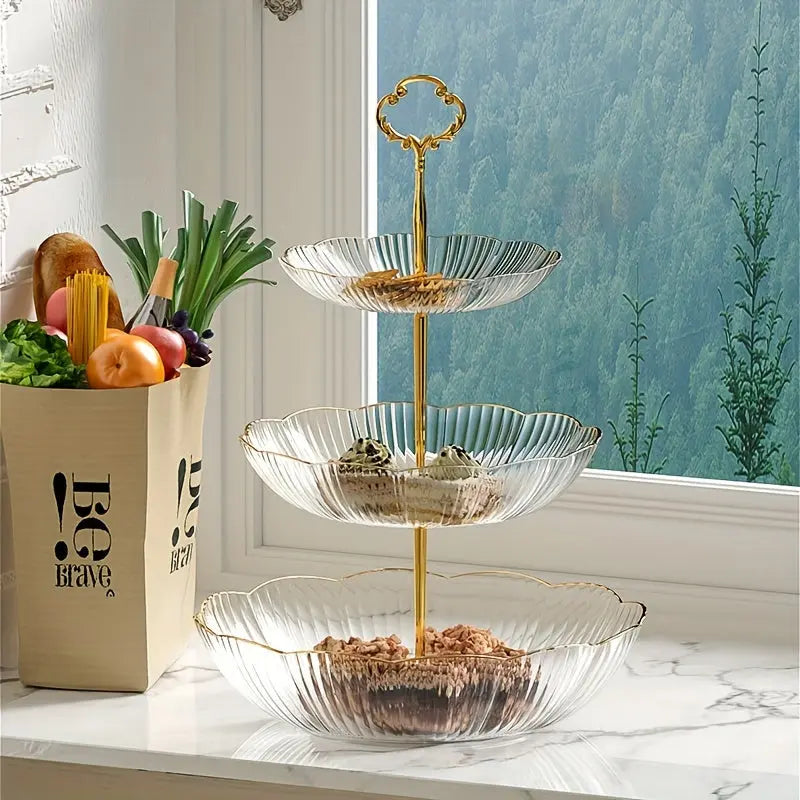 KITCHENTIER – Moderno Porta Frutta a 3 Piani