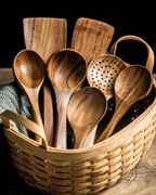 Set di Utensili da Cucina in Teak
