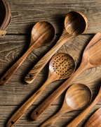 Set di Utensili da Cucina in Teak