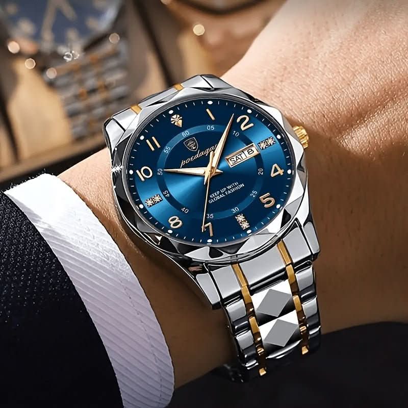 DURAWATCH - Orologio sportivo in titanio impermeabile progettato per durata, precisione e uso attivo quotidiano