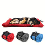 PETVENTURE - Materassino per Cani Pieghevole e Impermeabile per Escursioni e Viaggi 90x60cm