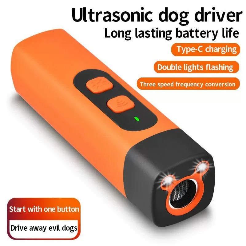 SILENTPAWS PRO – Allenatore per il Controllo del Abbaiare Ultrasuoni Ricaricabile