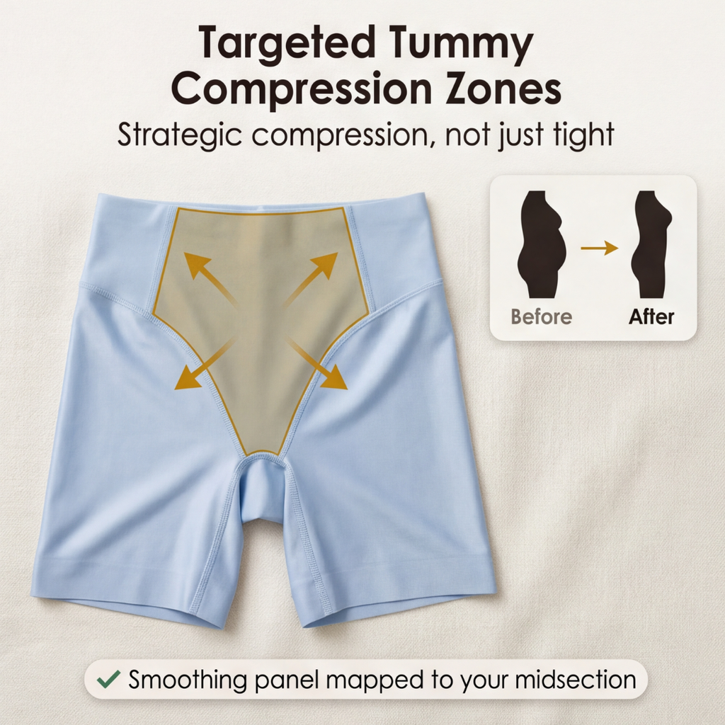 CoolContour – Shapewear Ultra Sottile per Controllo della Pancia e Raffreddamento