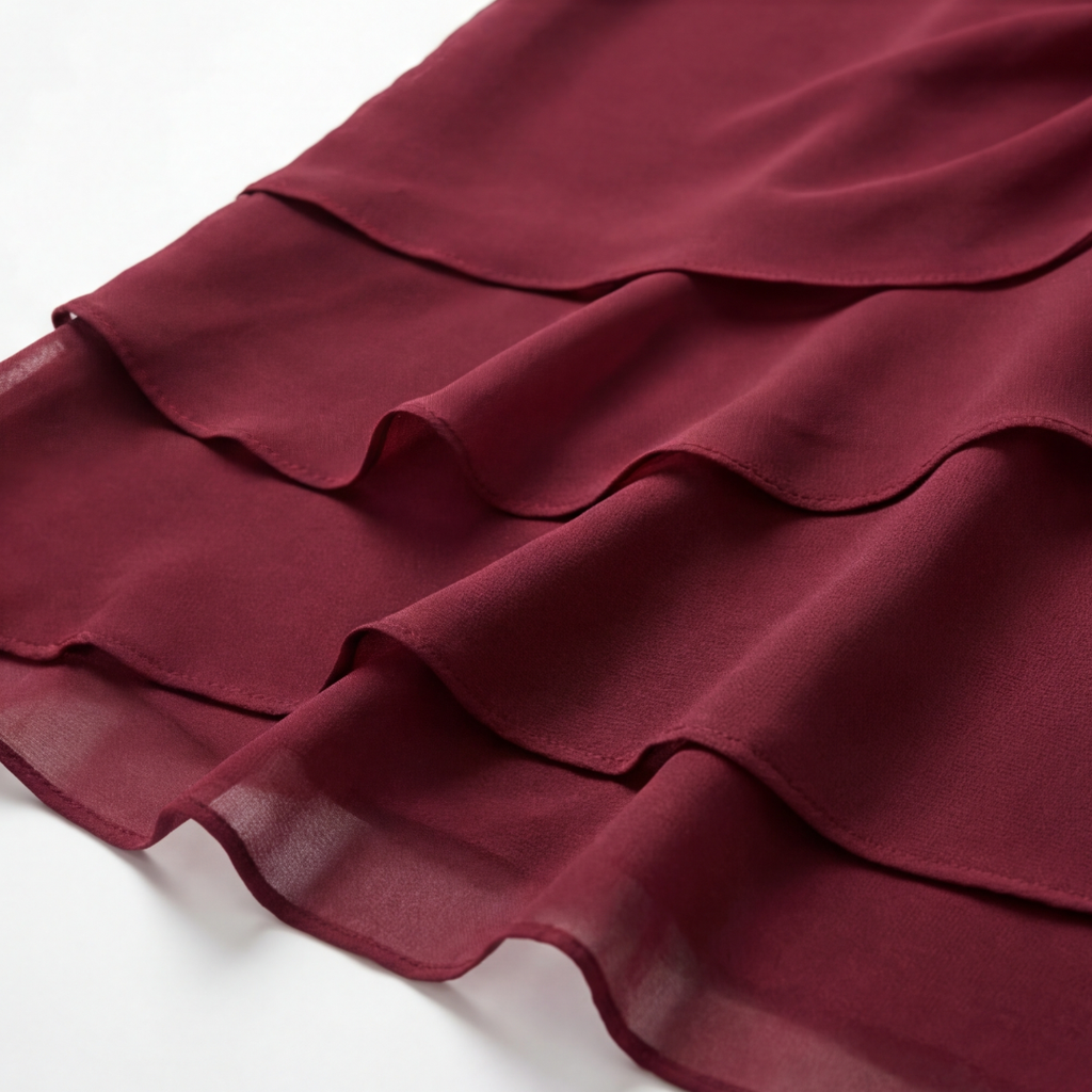 Velara – Vestito da donna con vita annodata arricciata