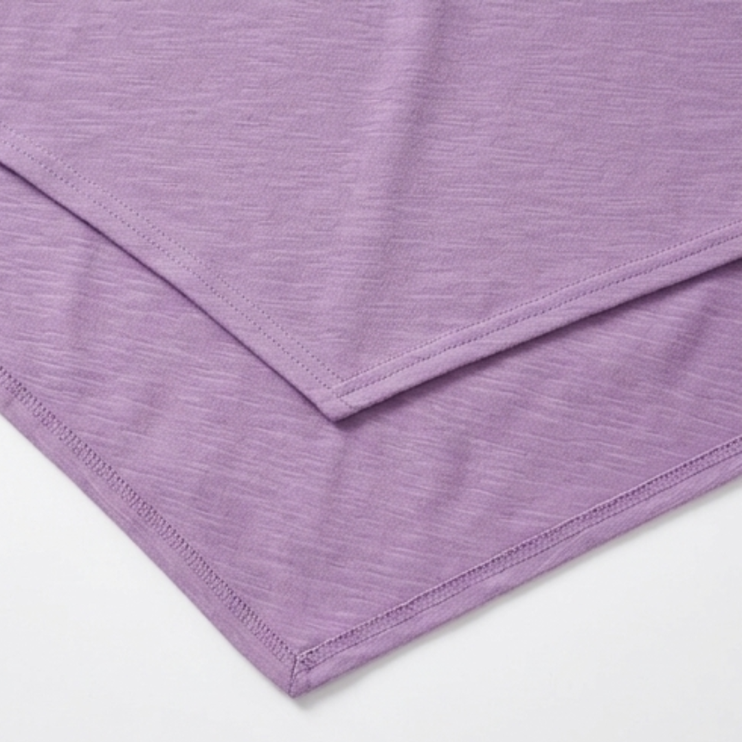 Lunavia – Set Tunica Asimmetrica e Pantaloni a Gamba Larga