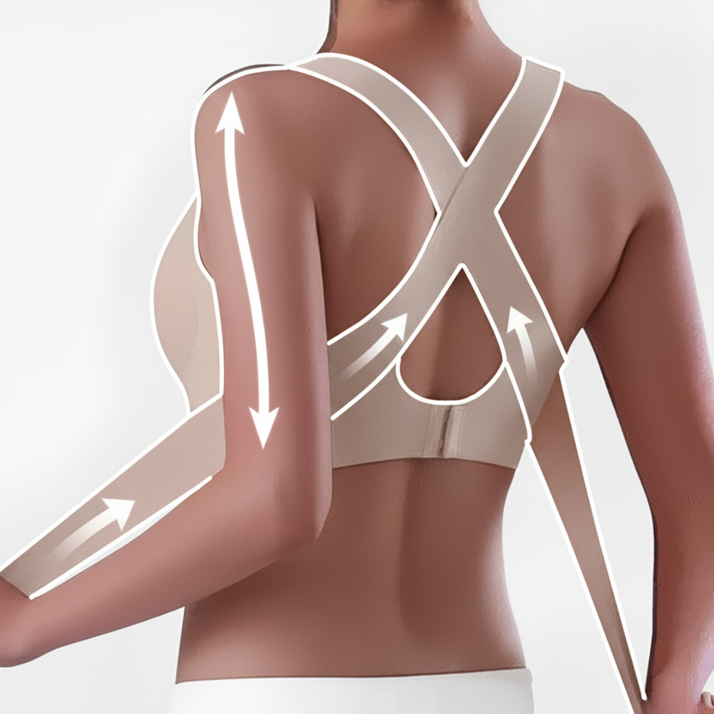 Elvara - Reggiseno Posturale con Chiusura Anteriore
