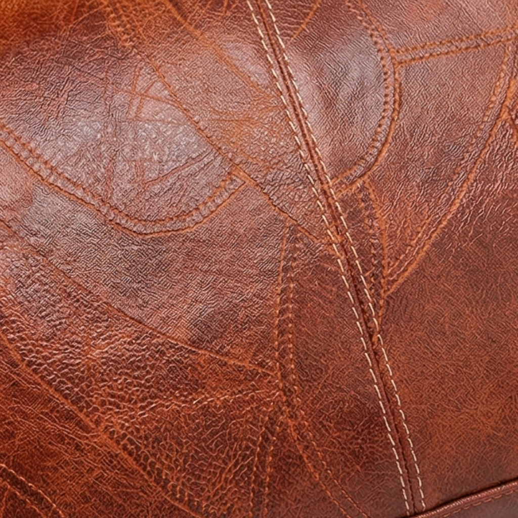 Bellora – Borsa a Mano Vintage con Chiusura a Bacio