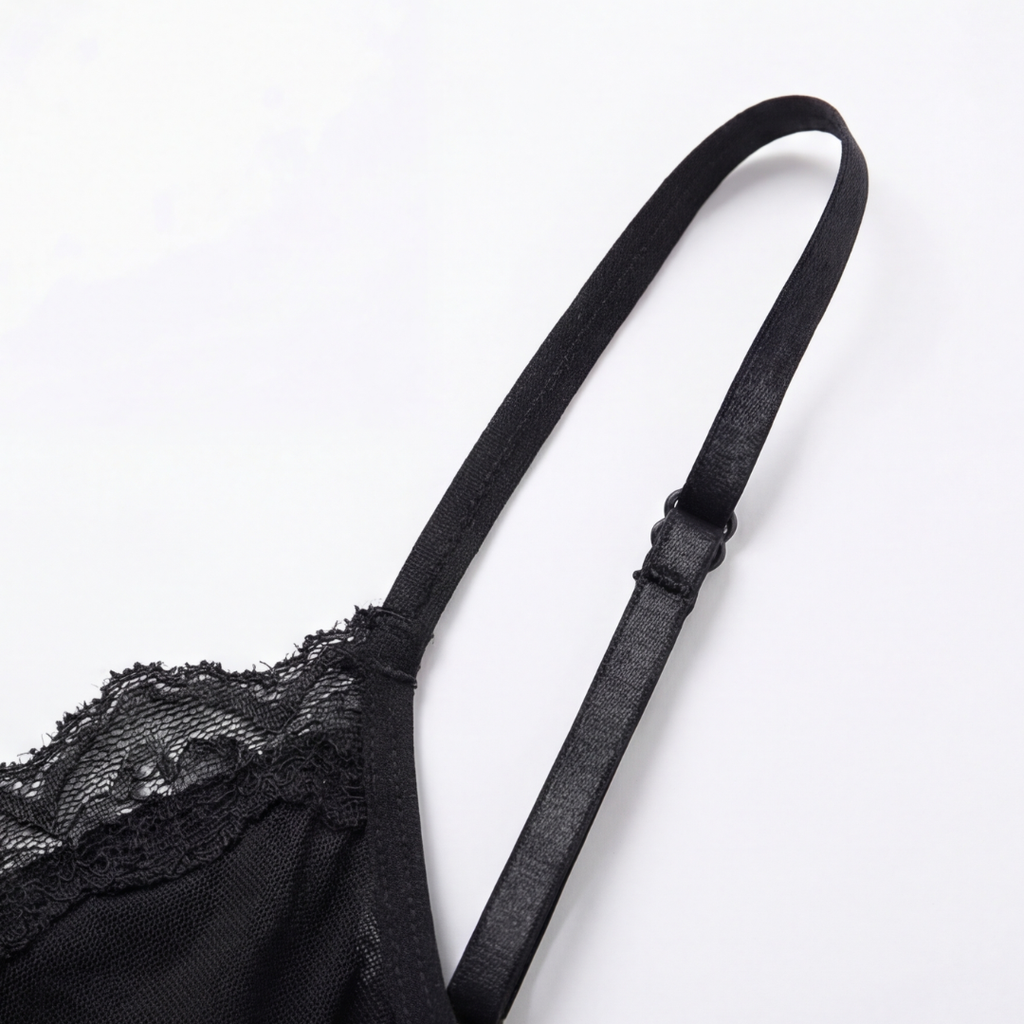 Veloure – Vestaglia da notte in pizzo a lunghezza pavimento