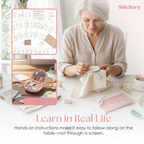 Stitchery – Mini Libro di Ricamo per Progetti Creativi